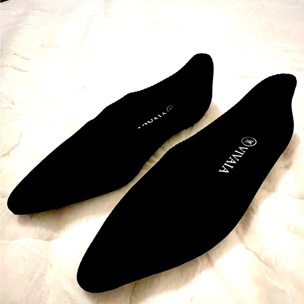 VIVAIA Pointed Toe ballet Flats size EU 37 US 6.5 Reference Aria 5